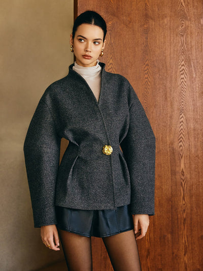 Veste minimaliste sans ceinture