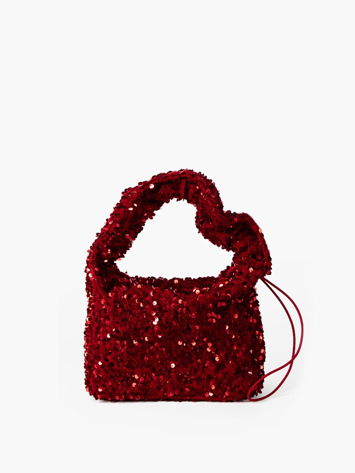 Sac en velours à paillettes