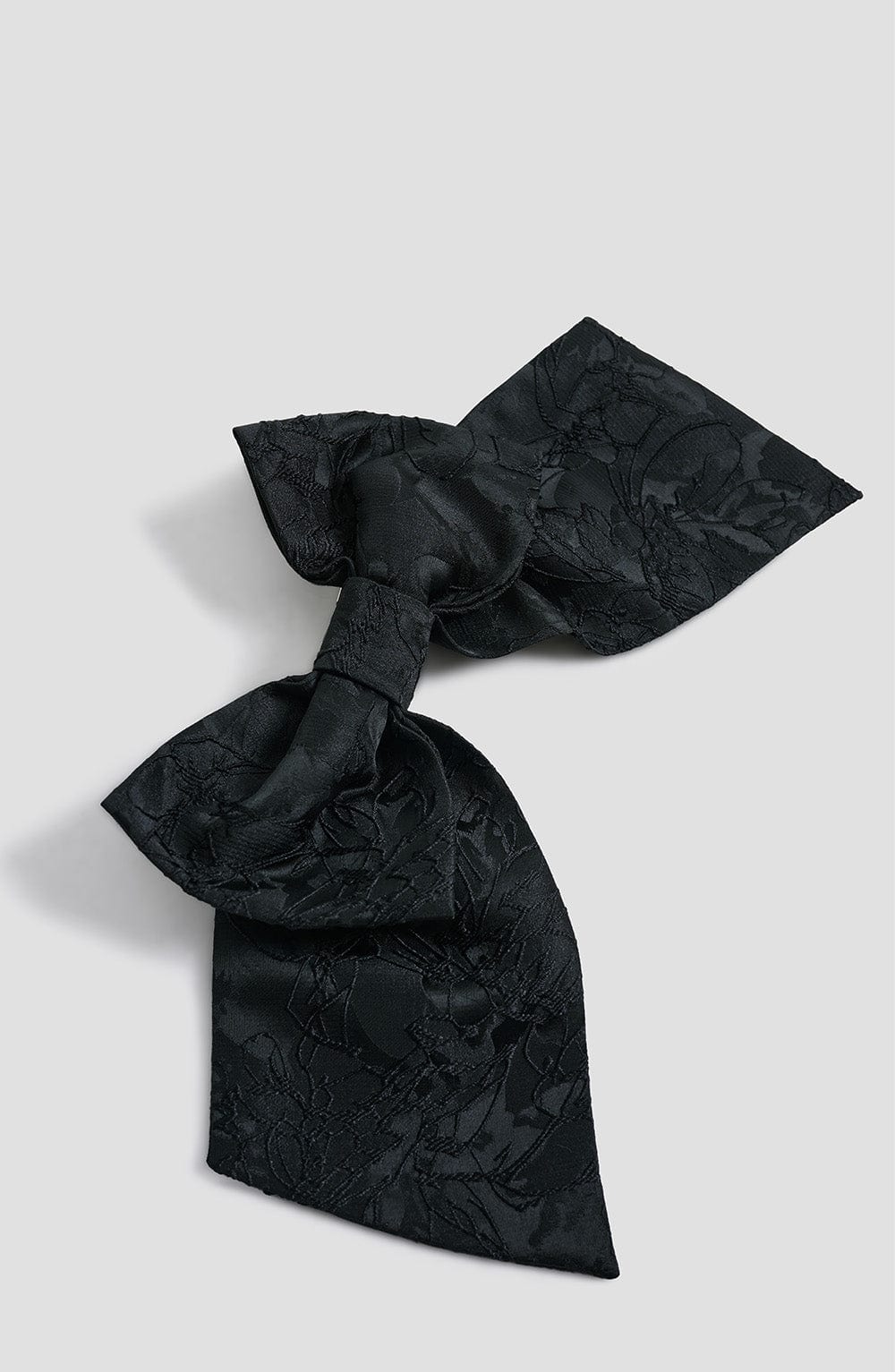 Barrette nœud noir
