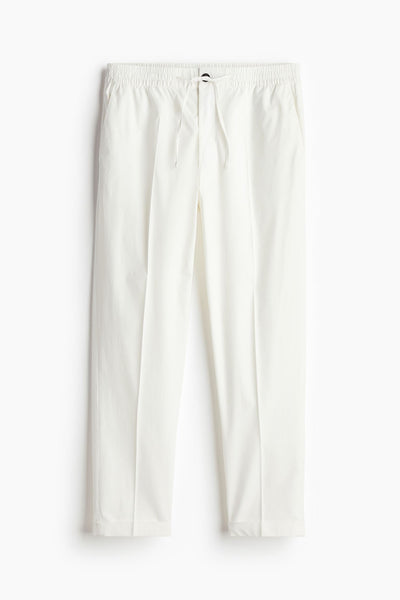 Abel - Ankle-length Cotton Pants
