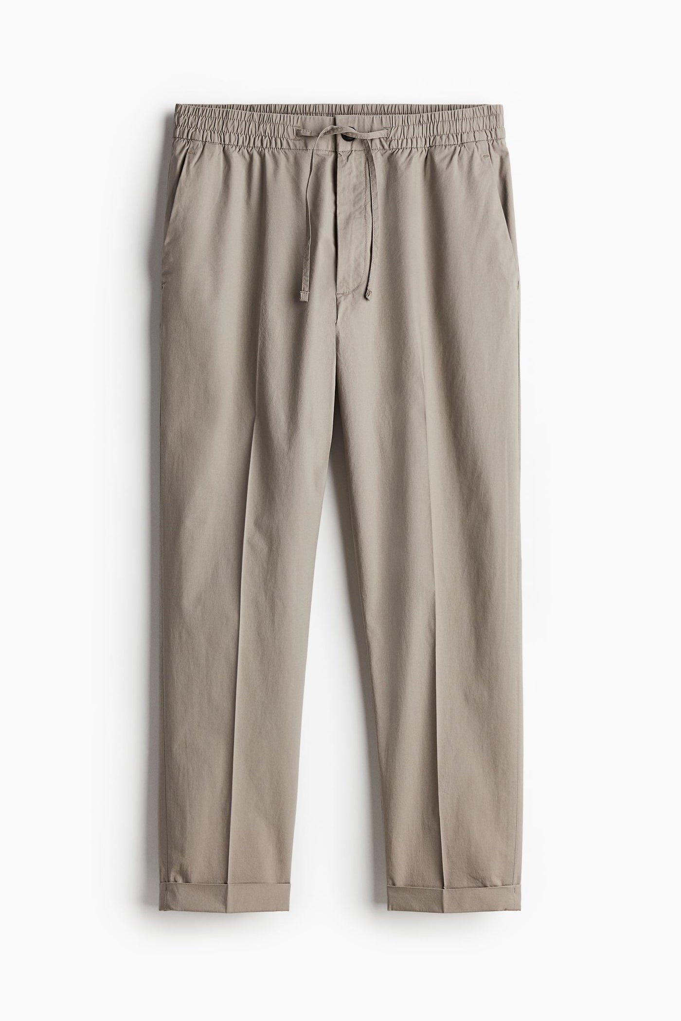 Variant image for White Cotton Pants Women-7