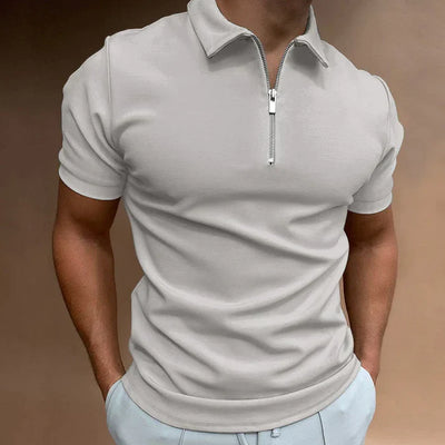 Billy - Casual Zippered Polo Shirt