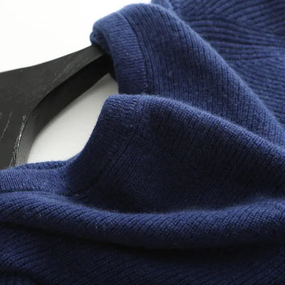 Men's Cashmere Zip Vest-5