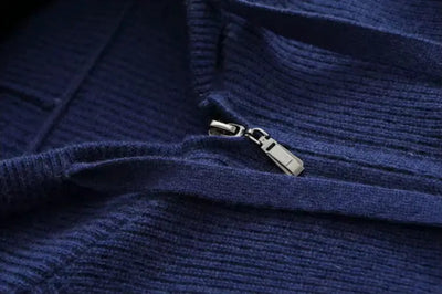 Men's Cashmere Zip Vest-4