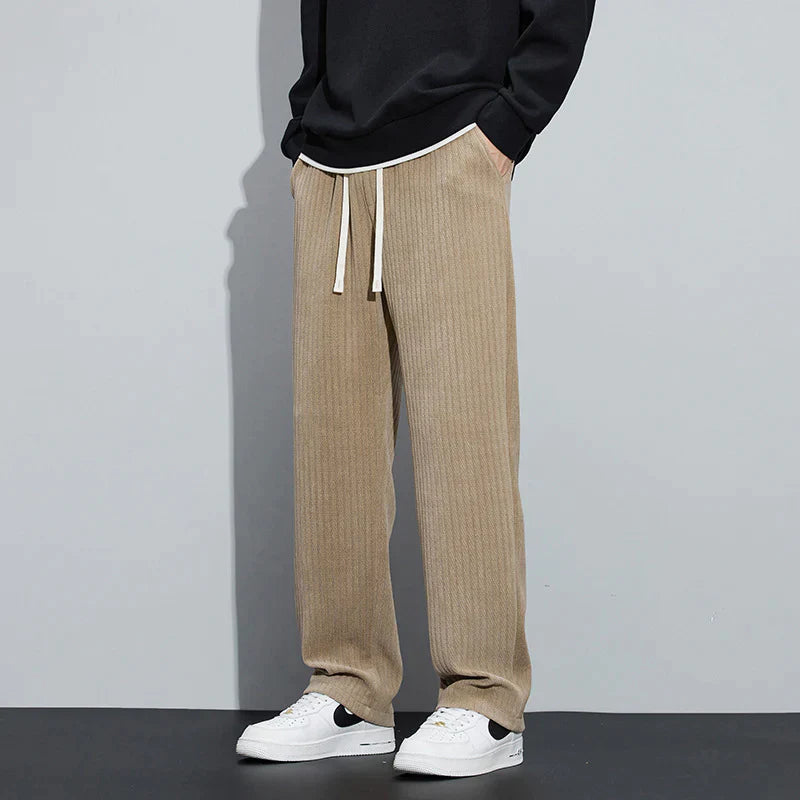 Callum - Warm Fleece Corduroy Pants