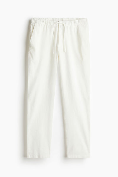 Variant image for Classic Linen Trousers-1