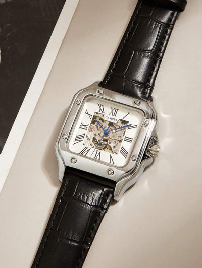 Classic Hollow Out Mechanical Watch