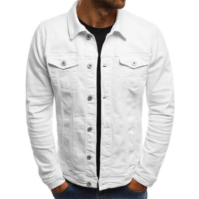 Classic Casual Denim Jacket for Men