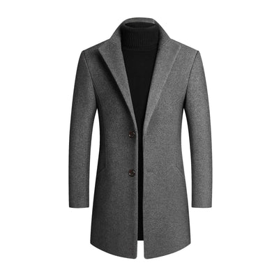 Classic Wool Men's Overcoat