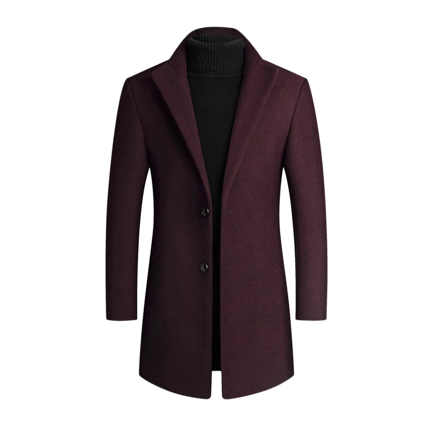 Classic Wool Men's Overcoat