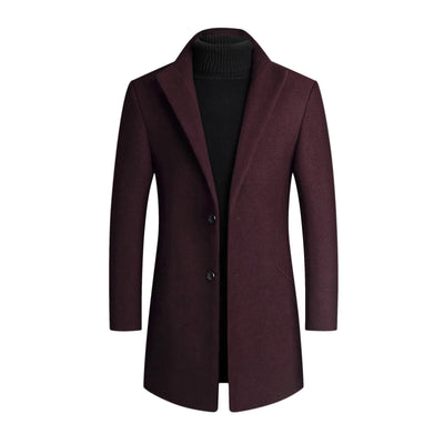 Classic Wool Men's Overcoat