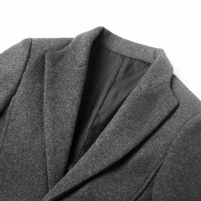Classic Wool Men's Overcoat