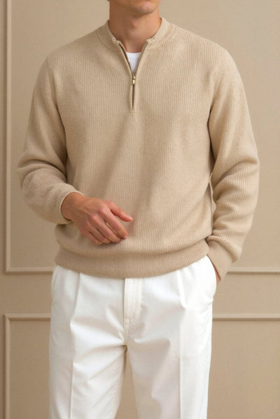 Old Money V-neck Sweater