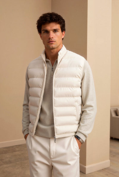 Yusuf - Stand Collar Vest