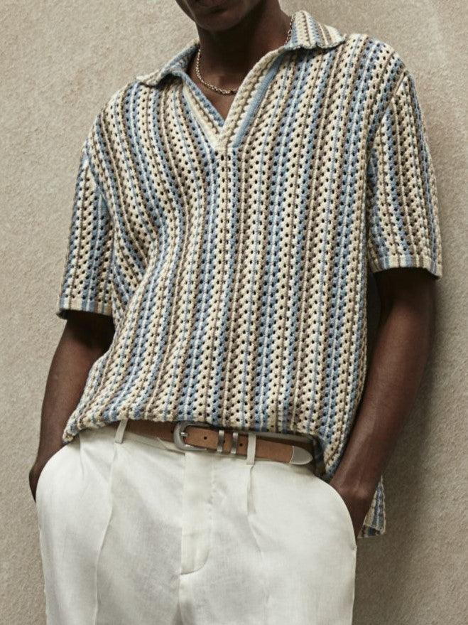 Old Money Knitted Polo