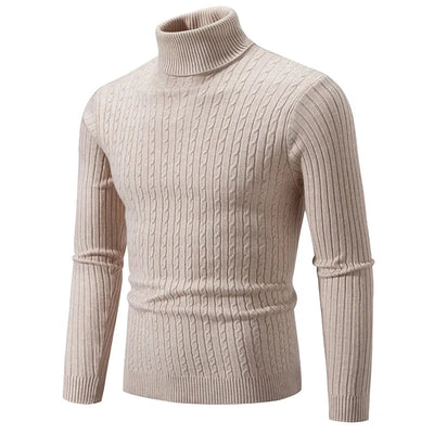 Men's Elegant Turtleneck Sweater
