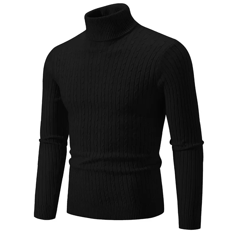 Men's Elegant Turtleneck Sweater