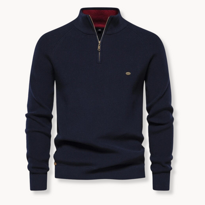 Elegant Cotton Blend Sweater