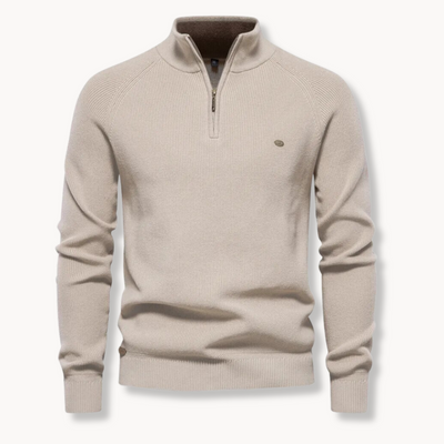 Elegant Cotton Blend Sweater