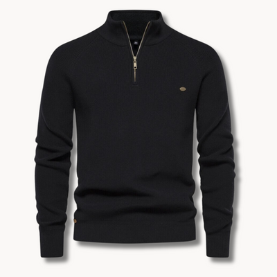 Elegant Cotton Blend Sweater