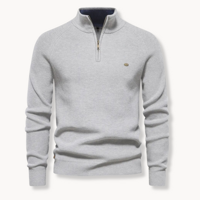 Elegant Cotton Blend Sweater