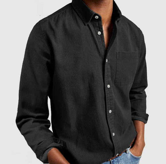 Casual Cotton Linen Men's Shirt