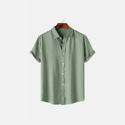 Elegant Italian Linen Shirt for Men