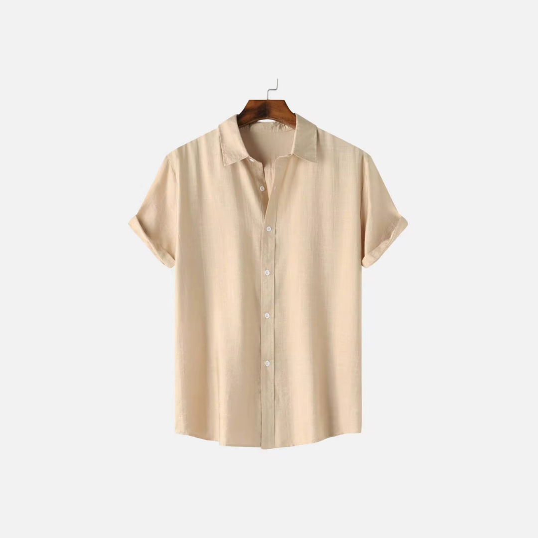 Elegant Italian Linen Shirt for Men