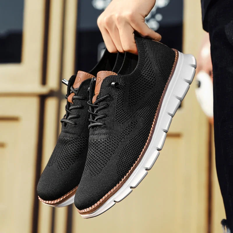 Elegant Knit Comfort Sneakers