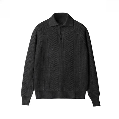 Elegant Knitted Long Sleeve Sweater