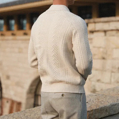 Elegant Knitted Long Sleeve Sweater