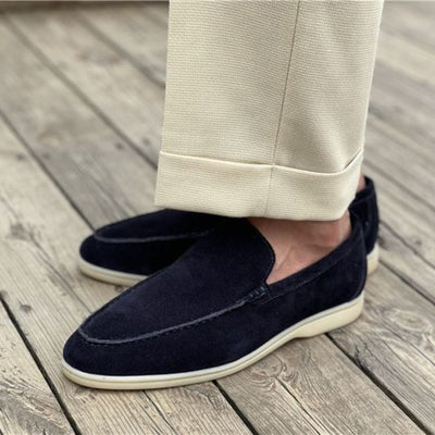 Elegant Leather Men's Loafers