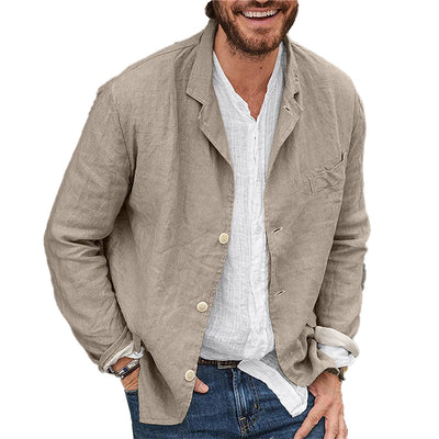 Men's Elegant Linen Casual Blazer