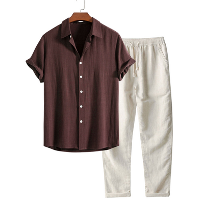 Casual Linen Summer Set for Men