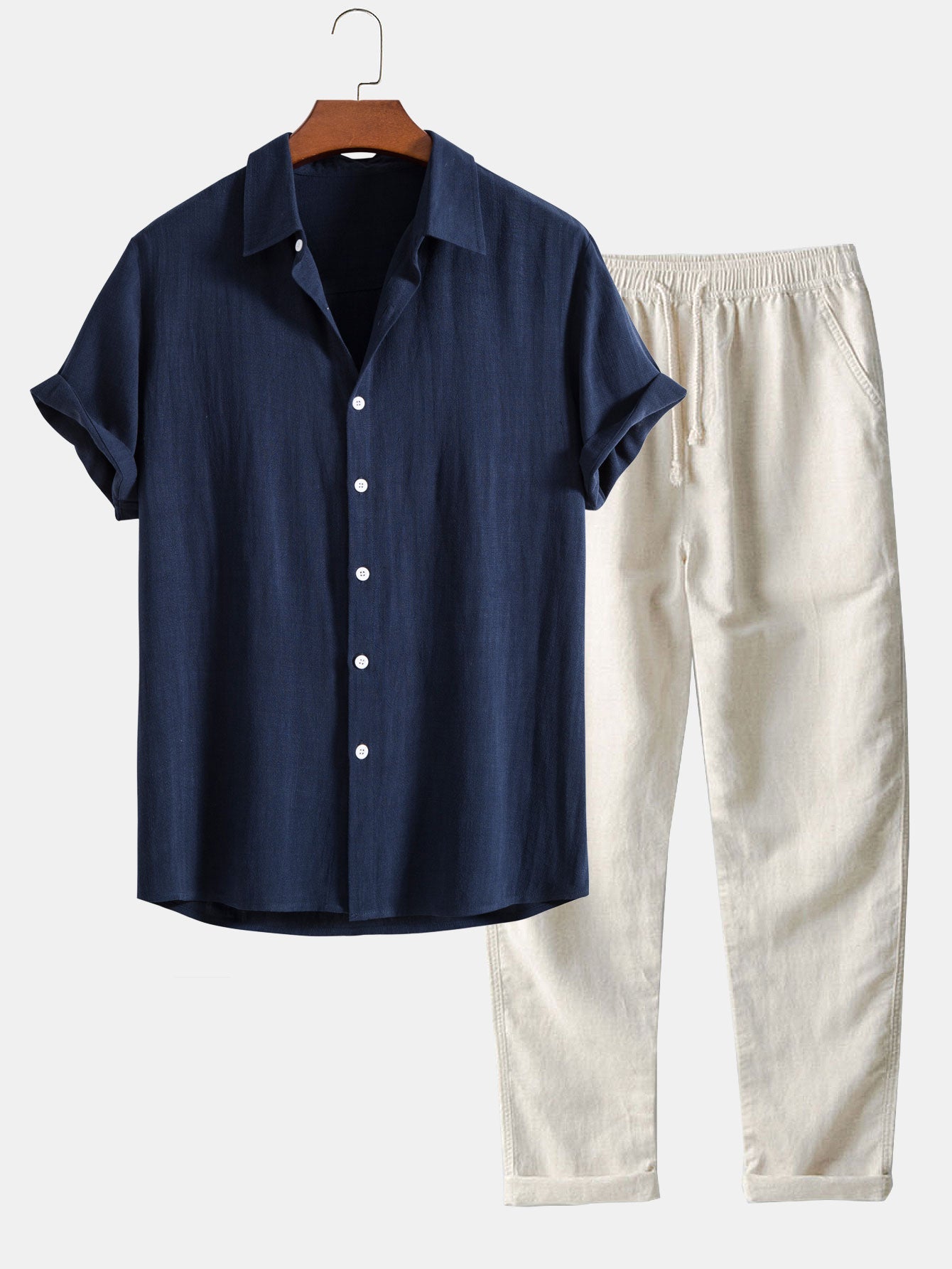 Casual Linen Summer Set for Men