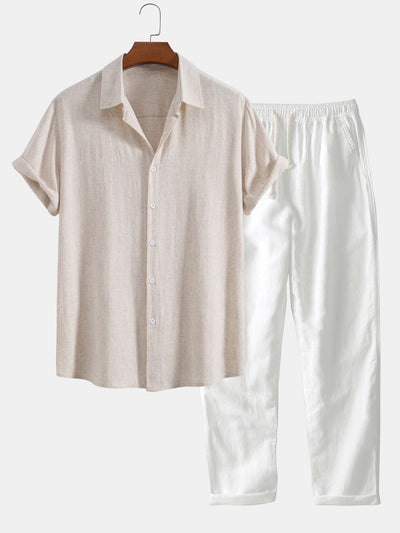 Casual Linen Summer Set for Men