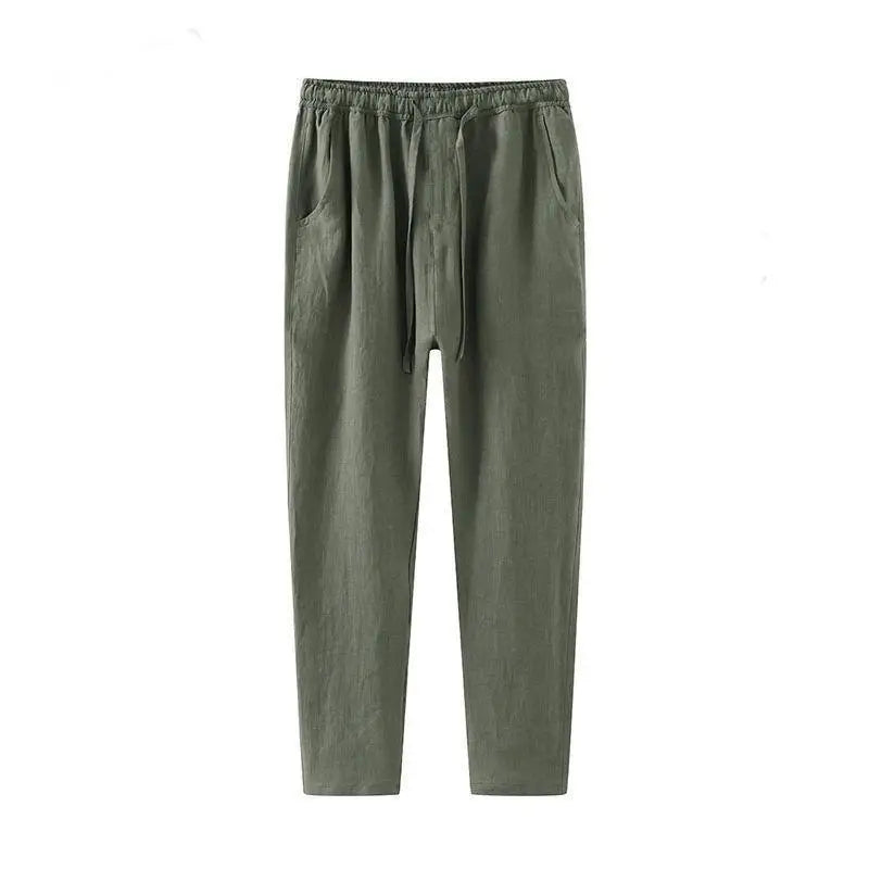 Elegant Linen Summer Trousers for Men