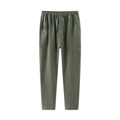 Elegant Linen Summer Trousers for Men