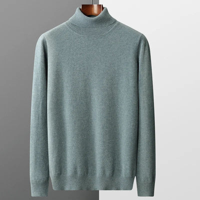 Elegant Merino Wool Turtleneck Sweater