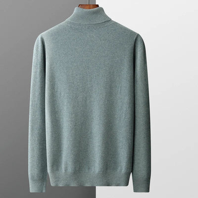 Elegant Merino Wool Turtleneck Sweater