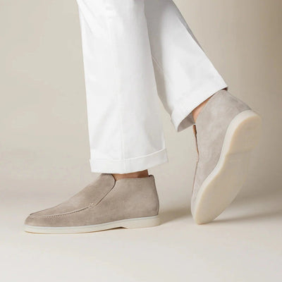 Elegant Suede Loafers for Men