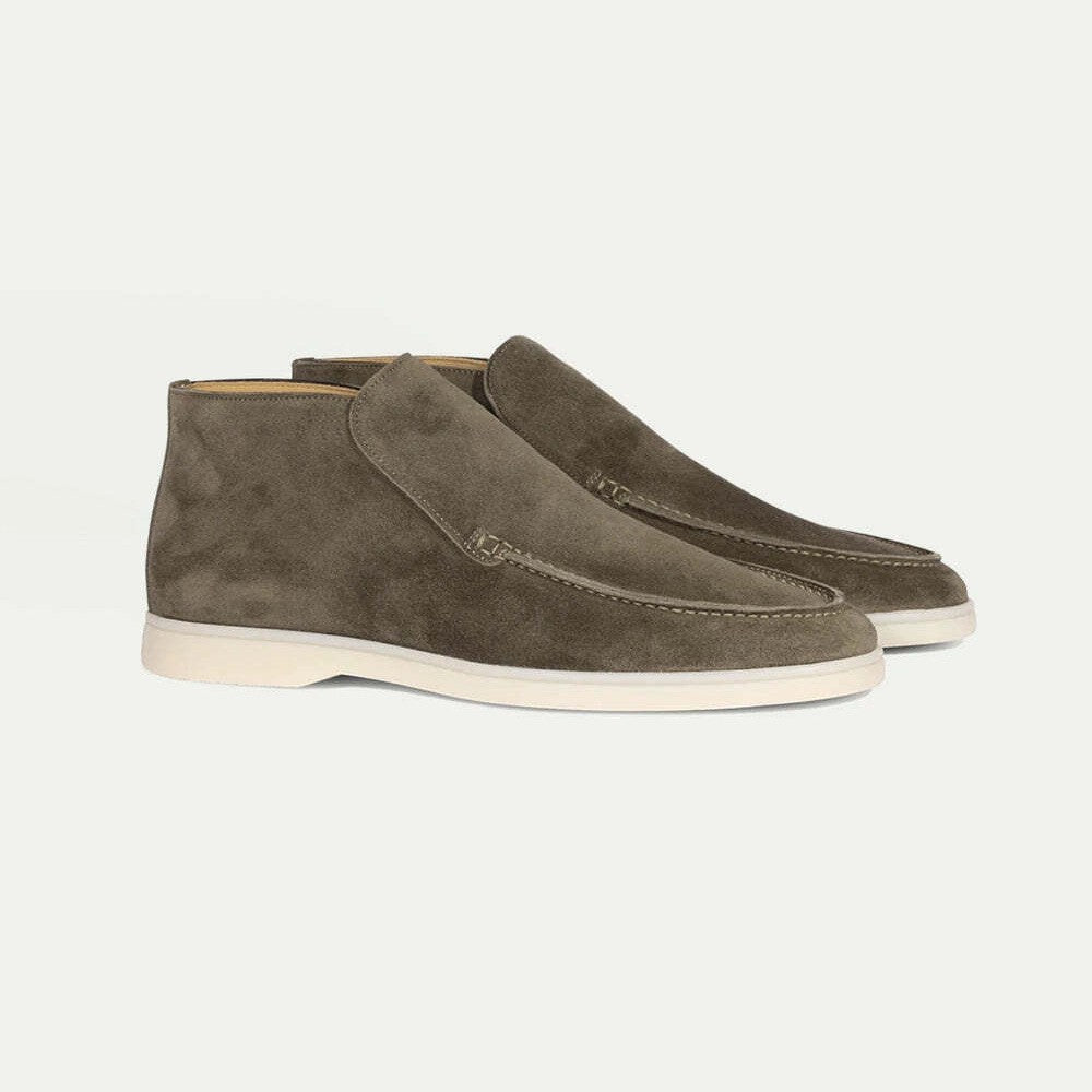 Elegant Suede Loafers for Men