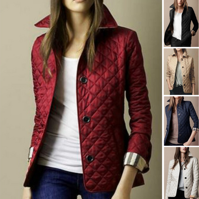 Elegant Women's Lightweight Quilted Jacket