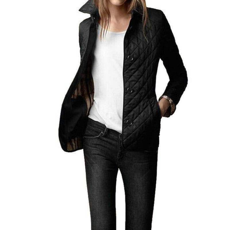 Elegant Women's Lightweight Quilted Jacket