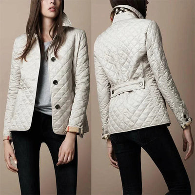 Elegant Women's Lightweight Quilted Jacket