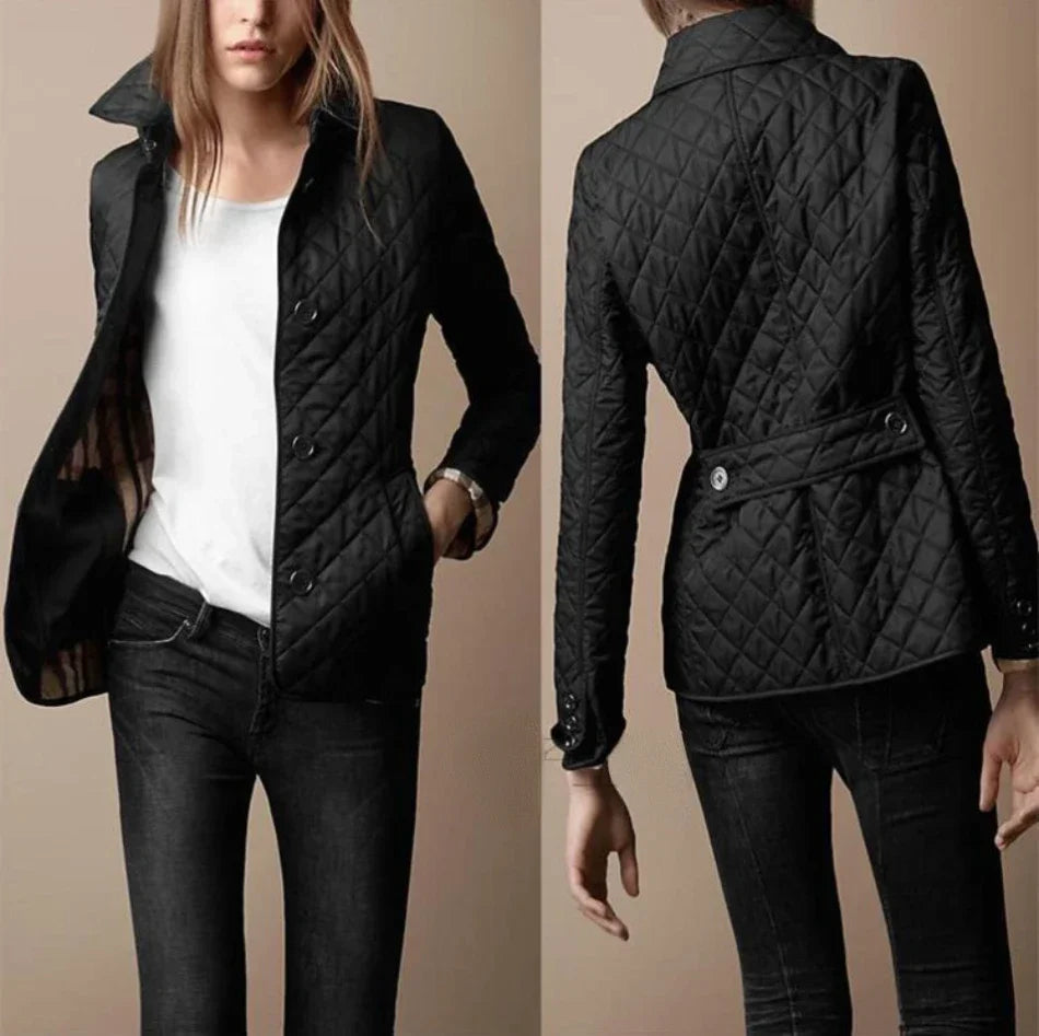 Elegant Women's Lightweight Quilted Jacket