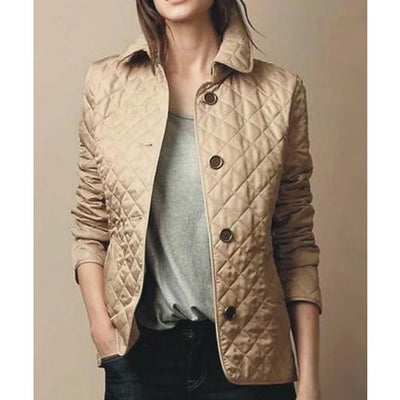 Elegant Women's Lightweight Quilted Jacket