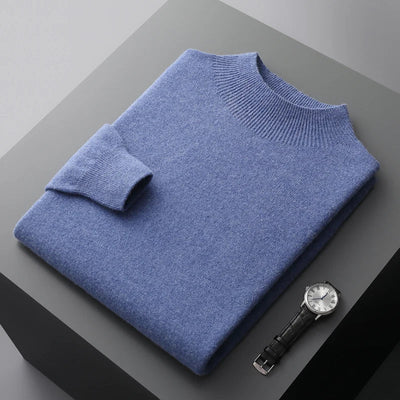 Casual Wool Crew Neck Sweater