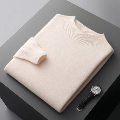Casual Wool Crew Neck Sweater