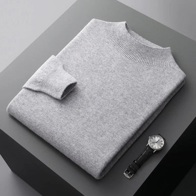 Casual Wool Crew Neck Sweater